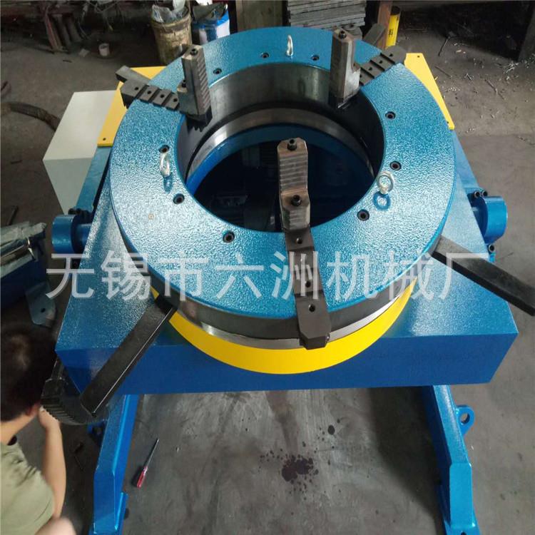 厂家供应大通孔卡盘变位机管子回转卡盘手动电动卡盘变位机 - 图0