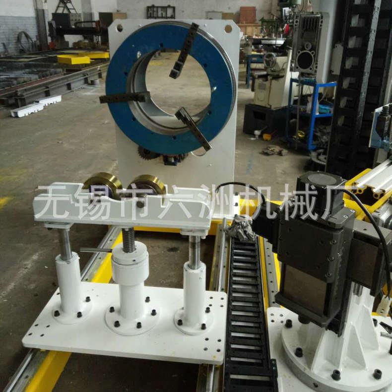 厂家供应大通孔卡盘变位机管子回转卡盘手动电动卡盘变位机 - 图2