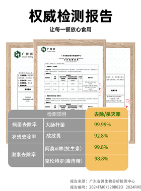 新款双仓果蔬清洗机全自动洗菜机