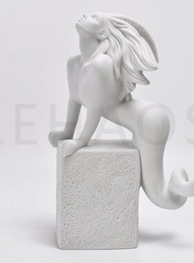 魔蝎座 北欧摆件礼物座陶瓷星 创意座纯白色陶瓷十二星座出口！星