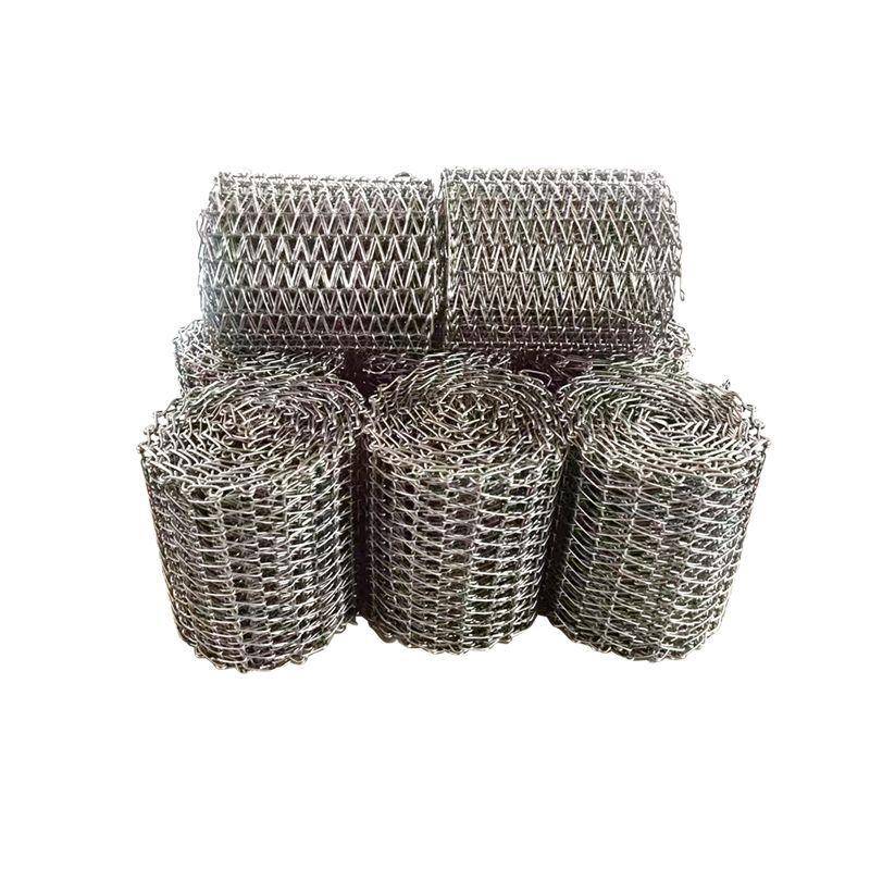 04不锈钢网带耐高温蔬果药材烘干机输送网带食品级金属螺旋网带 - 图3