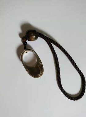 射箭银色法坡指饰品指男大扳指蒙古铜护拇通用指民族风扳扳型指射