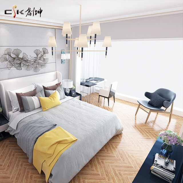 Imitation wood floor tiles wood grain tiles 150X800 bedroom kitchen living room balcony non-slip wear-resistant all-ceramic floor