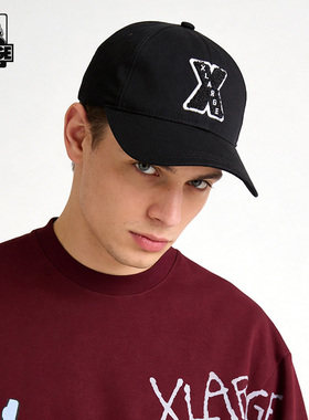 XLARGE毛巾绣棒球帽男女硬顶
