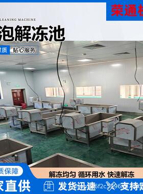 小型快速解冻池冷冻肉类鸡鸭解冻设备3米解冻池多少钱厂家优惠
