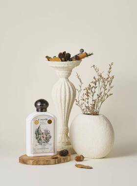 高级感白色肌理烛台桌面摆件覆古花瓶拍照道具香薰陈列摄影装饰