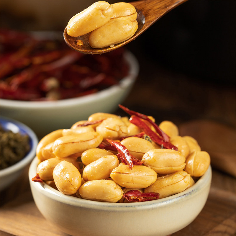 百世兴酒鬼花生4斤油炸麻辣椒盐原香味炒花生米下酒菜商用批发,淘宝优惠券,粉丝福利购,淘宝优惠卷