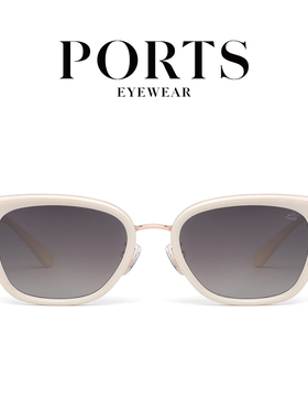 【江疏影同款】PORTS墨镜蝶形框百搭墨镜防紫外线PSF21605