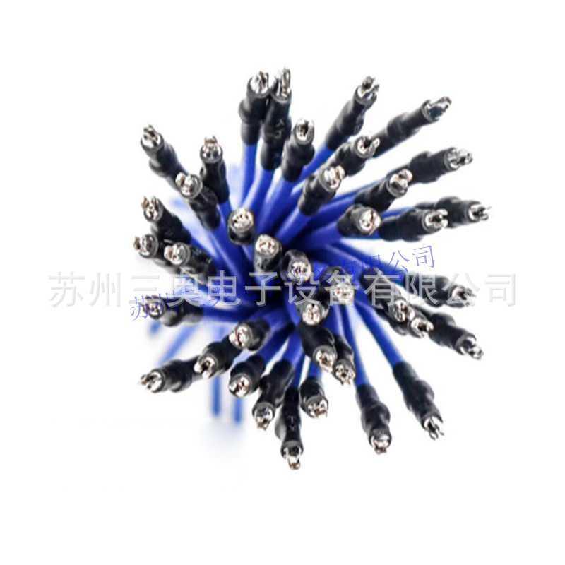 全自双压单穿热缩管端子机单头压接穿热缩管全自动端子机 - 图2