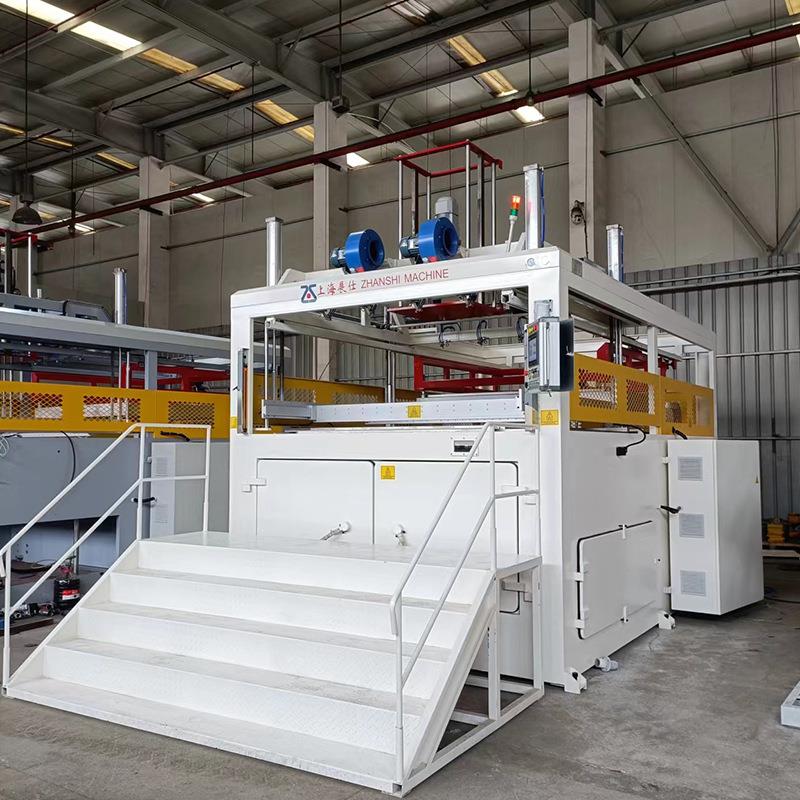 吸塑机设备全自动TPU坐垫气囊航空耳套吸塑成型机卷料上机 - 图0