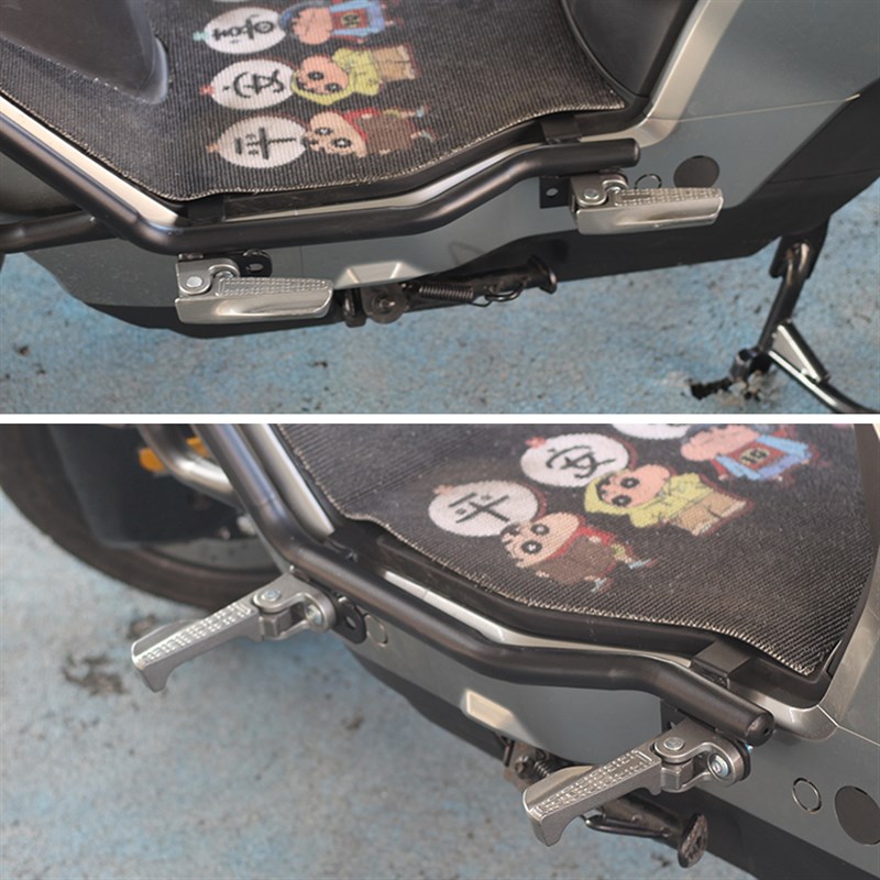 适用极核AE5gi/AE5iPro保险杠电摩电动车前后护杠货架改装件带脚 - 图1