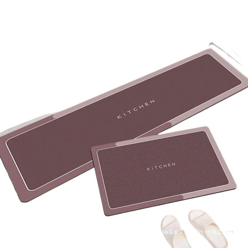 加厚硅藻泥厨房地垫耐脏吸水地毯可擦防水脚垫防滑防油垫子放心购,淘宝优惠券,粉丝福利购,淘宝优惠卷