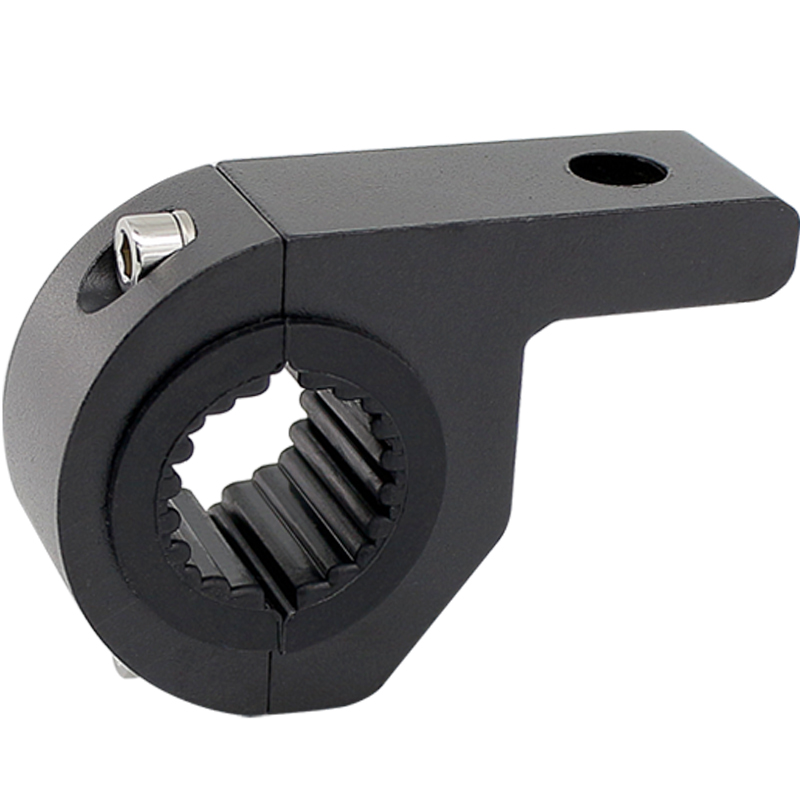 射灯支架摩托车越野车前杠改装保险杠管夹铝合金灯夹灯架护杠支架 - 图3