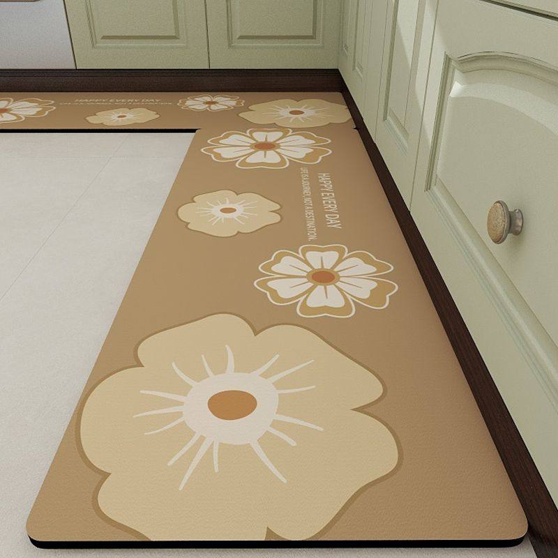 厨房专用地垫防油防水防滑免洗长条硅藻泥吸水吸油耐脏脚垫地毯,淘宝优惠券,粉丝福利购,淘宝优惠卷