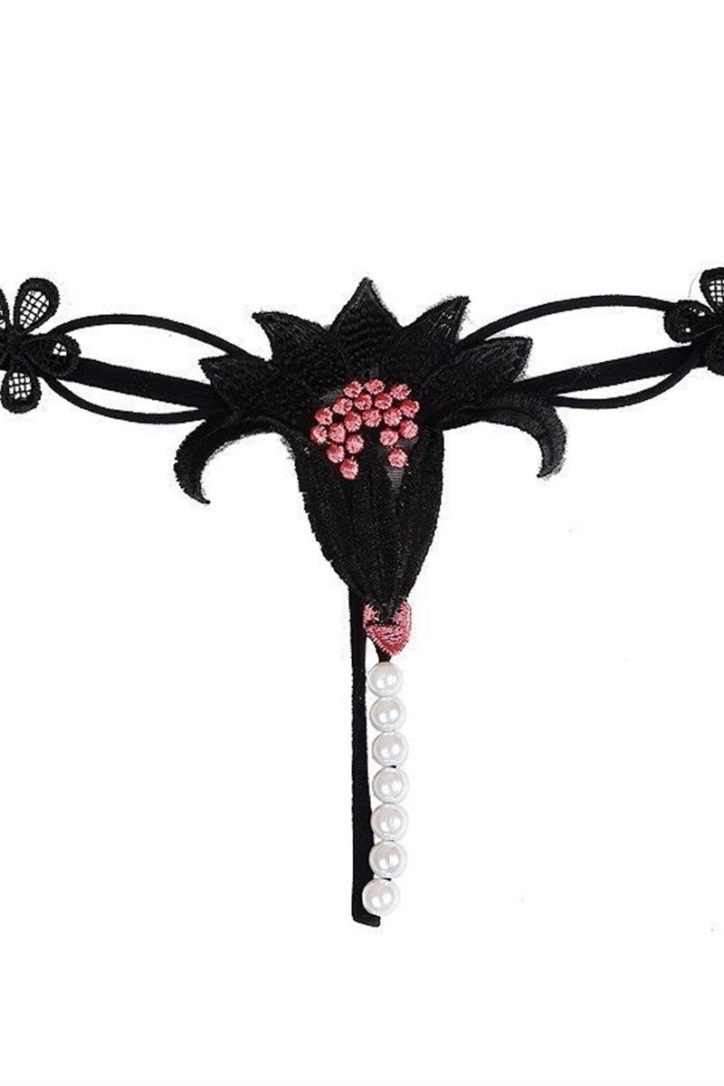 性感镂空女内裤珍珠按摩开档诱惑蕾丝丁字裤透明激情弹力T字裤爽,淘宝优惠券,粉丝福利购,淘宝优惠卷