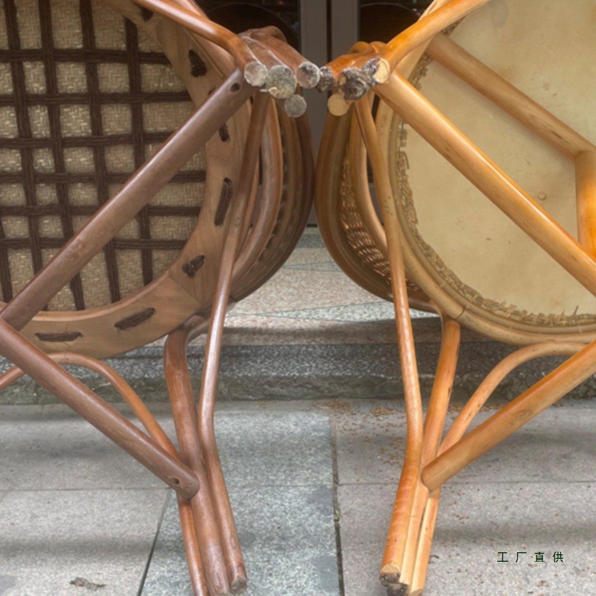天然真藤椅家用单人编织阳台老人办公靠背休闲护腰扶手藤椅子套装,淘宝优惠券,粉丝福利购,淘宝优惠卷