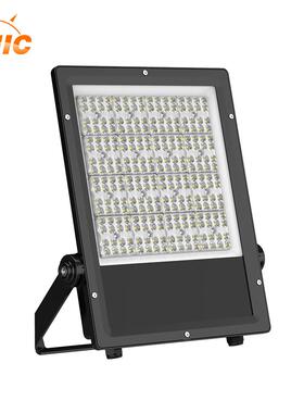 220W240W瓦外贸工厂带玻璃150lm/W明纬电源防水LED投光灯泛光灯