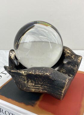 创意抽象塑雕人物雕塑摆件手掌手指人脸摆设别墅客厅家居装饰品