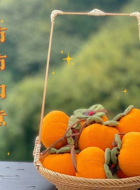 布艺柿染古布莲蓬香囊猫头鹰民族风手工制好柿成双挂件先锋书店