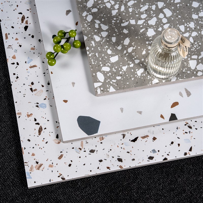 水磨石地砖防滑哑光600x600客厅商铺民宿800xW800彷古地砖 - 图2