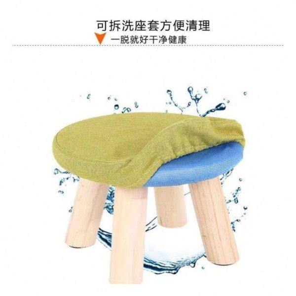 圆凳小凳子软座坐椅子矮款櫈子板凳家用大人结实皮墩子耐用可收纳,淘宝优惠券,粉丝福利购,淘宝优惠卷