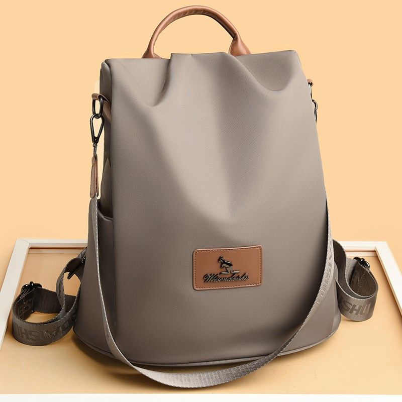 牛津布女士多功能双肩包防水防盗背包2025新款时尚百搭旅行登山包,淘宝优惠券,粉丝福利购,淘宝优惠卷