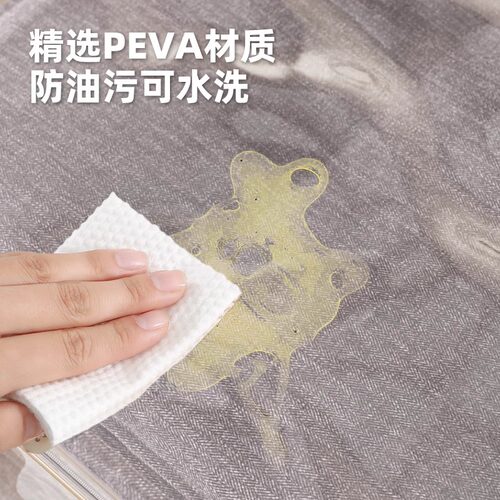 衣服被子收纳袋家用透明衣柜大容量整理箱羽绒服压缩搬家打包神器 - 图2