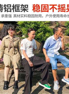 户外桌椅铸铝庭院花园雕花桌面餐桌椅通用防腐蚀室外桌椅组合
