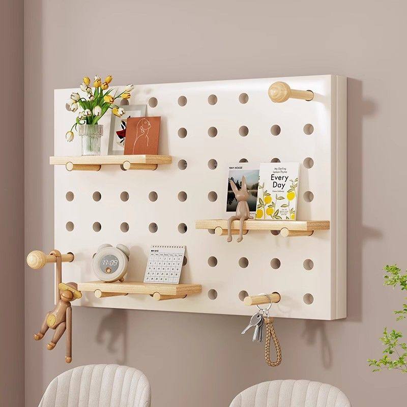 一体遮挡装饰网线洞洞板装饰挂钩遮挡电表箱多层盒架现代简约清新,淘宝优惠券,粉丝福利购,淘宝优惠卷