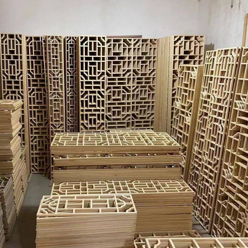 实木花格中式镂空木雕吊顶装饰仿古门窗隔断屏风月洞门背景墙钉制,淘宝优惠券,粉丝福利购,淘宝优惠卷