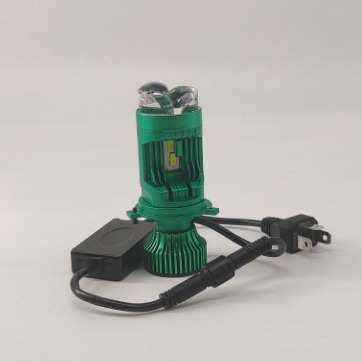 新品LED汽车前大灯透镜车灯 H4 65W小透镜汽车迷你双光远近一体,淘宝优惠券,粉丝福利购,淘宝优惠卷