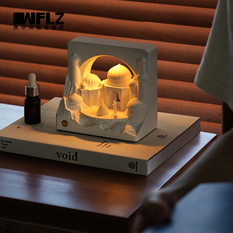 无非良造c宅趣店香薰灯床头灯氛围小夜灯礼品结婚新婚生日礼物女 - 图2