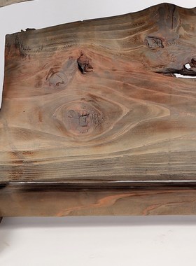 现代简约手工制作木质工艺屏风展示架朽木艺术墙画树根装饰摆件