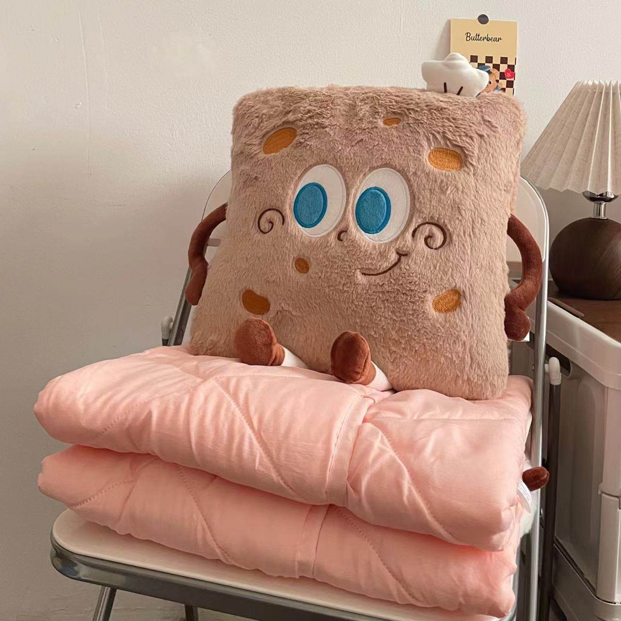 抱枕被子两用午休加厚汽车折叠车用枕头办公室午睡毯子二合一靠枕,淘宝优惠券,粉丝福利购,淘宝优惠卷