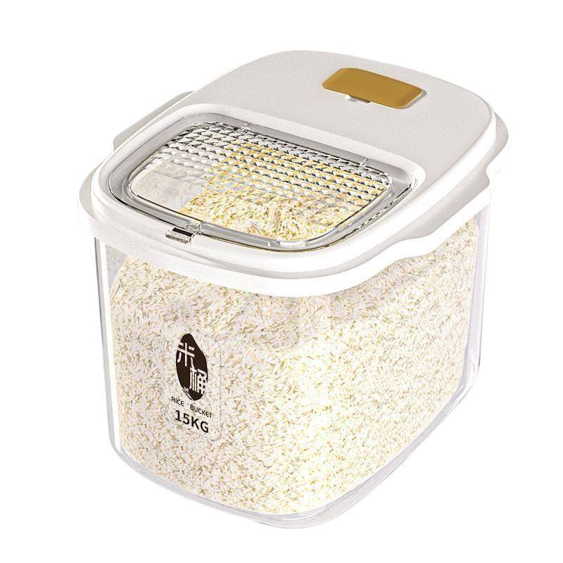 食品级米桶家用防虫防潮密封储米箱装面粉储存罐大米收纳盒塑料,淘宝优惠券,粉丝福利购,淘宝优惠卷