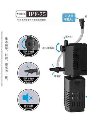 鱼缸客厅流水摆件循环水喷泉招财水缸家居电视柜办公室装饰品礼品