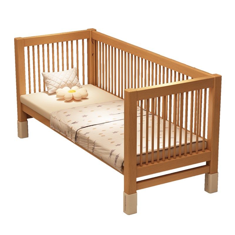 拼接床婴儿实木床定制护栏升降榉木儿童床床边加宽大人可睡加宽床,淘宝优惠券,粉丝福利购,淘宝优惠卷
