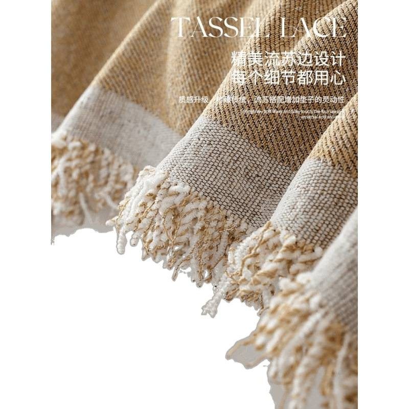 轻奢复古高级感沙发盖布四季通用雪尼尔防滑盖毯中古风防猫抓套罩,淘宝优惠券,粉丝福利购,淘宝优惠卷