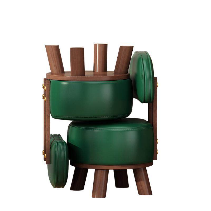 实木凳子家用靠背小椅子万向轮板凳家用矮凳移动沙发凳软包换鞋凳,淘宝优惠券,粉丝福利购,淘宝优惠卷