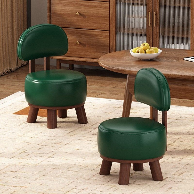 实木凳子家用靠背小椅子万向轮板凳家用矮凳移动沙发凳软包换鞋凳,淘宝优惠券,粉丝福利购,淘宝优惠卷