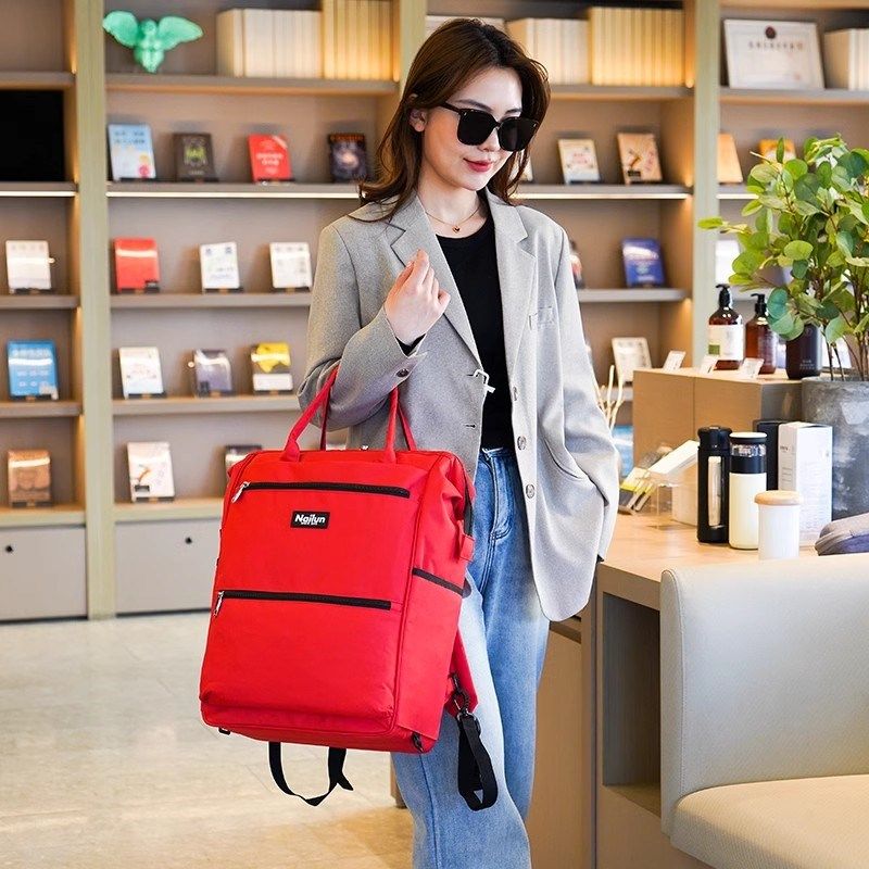 新款防水牛津布行李袋可拆万向轮拉杆背包旅行袋女男手提大容量箱,淘宝优惠券,粉丝福利购,淘宝优惠卷