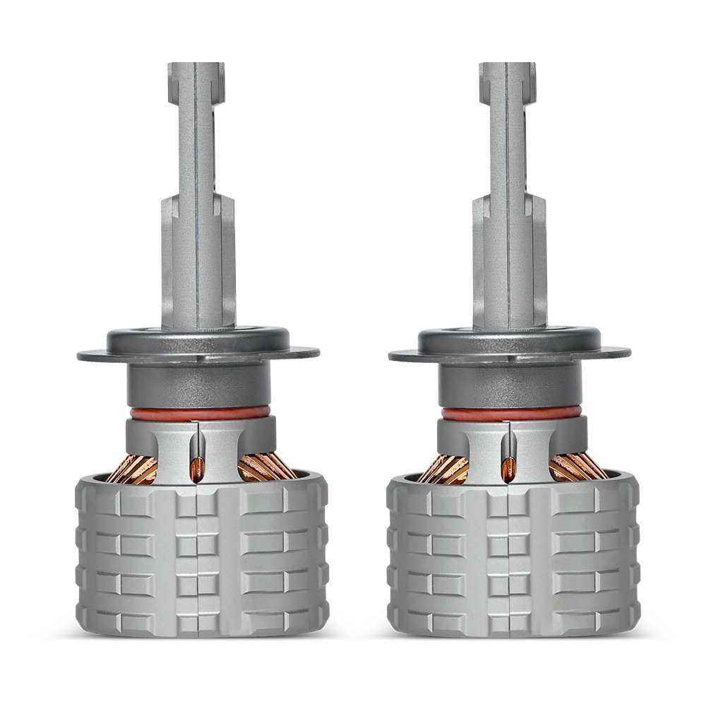 LED车灯双铜管100W大芯片大功率超亮汽车LED大灯H4 H7 H11 9005,淘宝优惠券,粉丝福利购,淘宝优惠卷