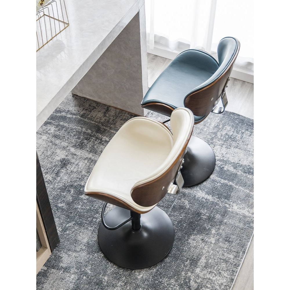 欧式吧台椅升降酒吧椅轻奢家用前台高脚椅高脚凳简约现代吧椅,淘宝优惠券,粉丝福利购,淘宝优惠卷