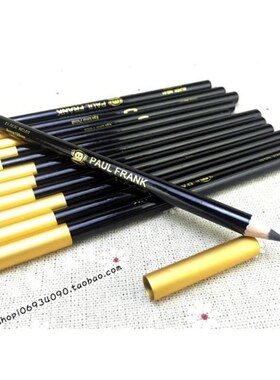 银杆眼线铅笔木质下眼线笔铅笔式可削硬头防晕染初学者黑色易上色