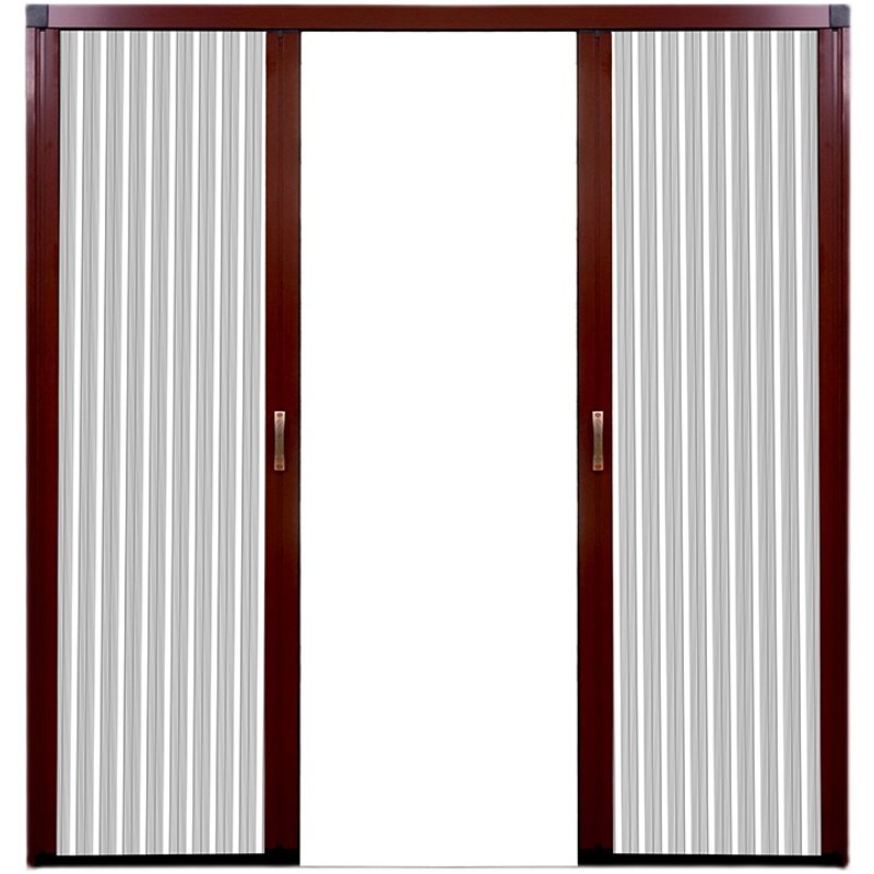 纱门铝合金隐形折叠推拉伸缩免打孔沙窗网门帘防蚊虫家用无轨定制,淘宝优惠券,粉丝福利购,淘宝优惠卷