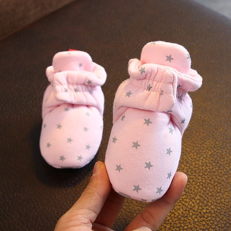 新生婴儿鞋子男0-1岁女软底不掉学步鞋冬季加厚保暖棉鞋宝宝秋冬,淘宝优惠券,粉丝福利购,淘宝优惠卷