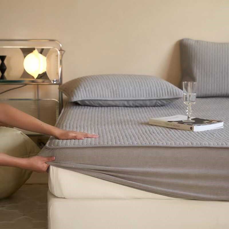 A类乳胶凉席床笠夏季冰丝可水洗床罩床垫保护罩三件套可机洗,淘宝优惠券,粉丝福利购,淘宝优惠卷