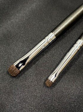 扁头眼妆细节刷眼睑下至小号卧蚕提亮刷画眼线的刷子门牙眼影刷