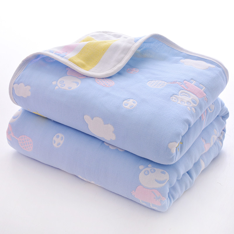 全棉毛巾被纯棉单人双人老式怀旧夏季薄款六层纱布空调婴儿童毯子,淘宝优惠券,粉丝福利购,淘宝优惠卷