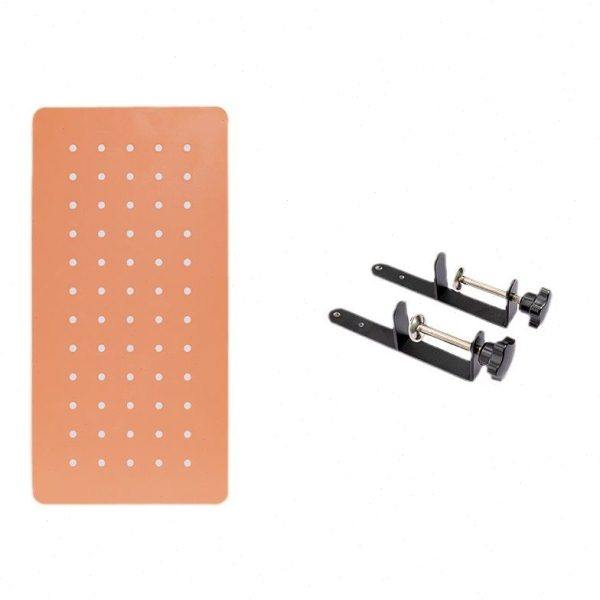 桌面洞洞板可夹式板书桌公室公桌收纳桌上置物架免打孔磁吸,淘宝优惠券,粉丝福利购,淘宝优惠卷